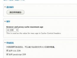 如何设置drupal8缓存